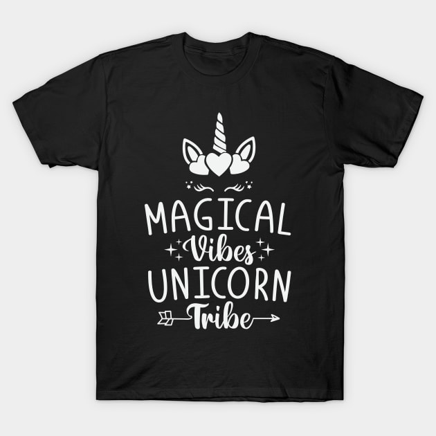 Magical Vibes, Unicorn Tribe T-Shirt by ryanjaycruz